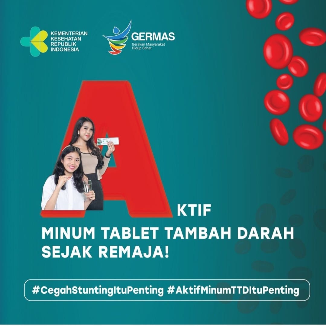 Aktif Minum Tablet Tambah Darah Sejak Remaja