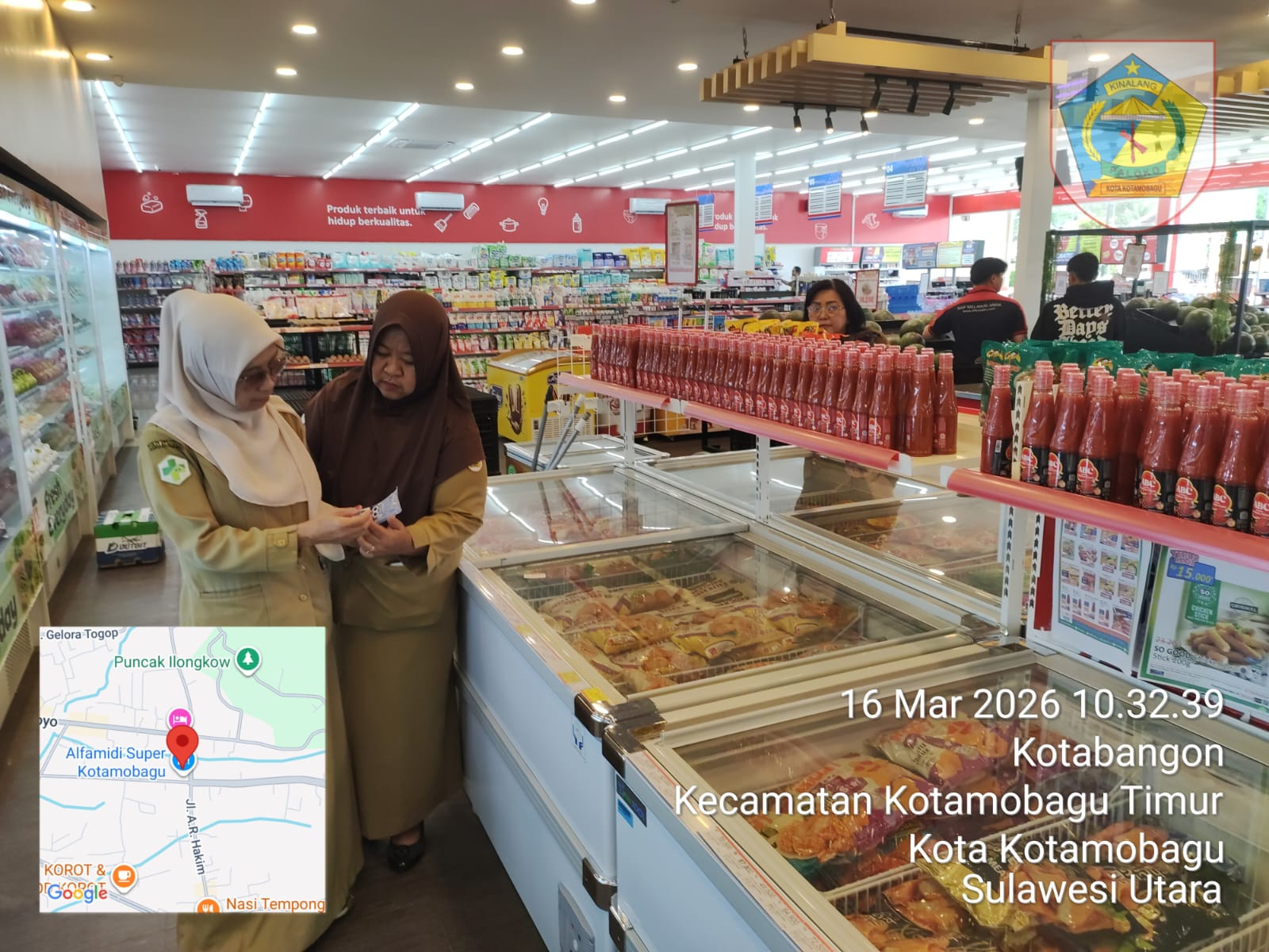 Sampul album Pengawasan Produk pangan Alfa Midi Kel. Kotobangon