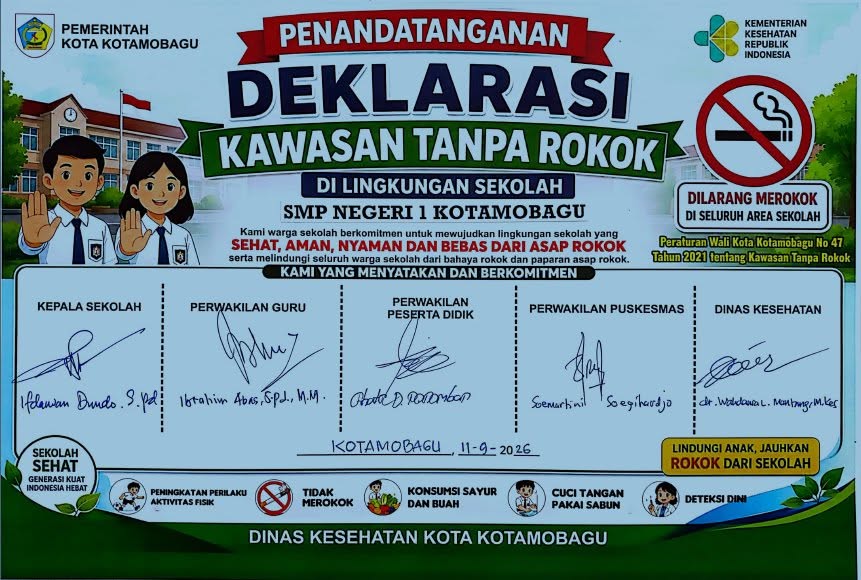 Sampul album Kampanye dan Penggerakan Masyarakat di SMP Negeri 1 Kotamobagu