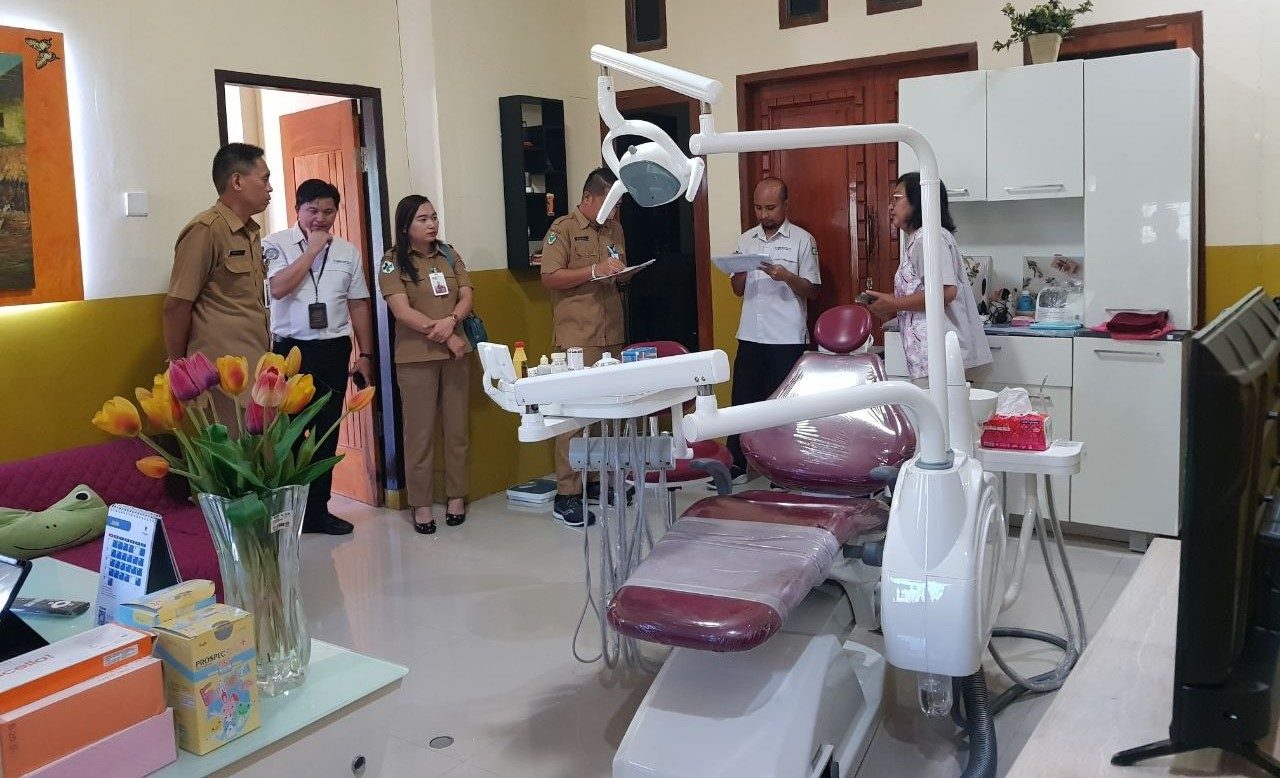 pendampingan Kredensialing drg. Endah Tuladhani dan Klinik Clarason sebagai calon mitra kerjasama BPJS Kesehatan Kotamobagu