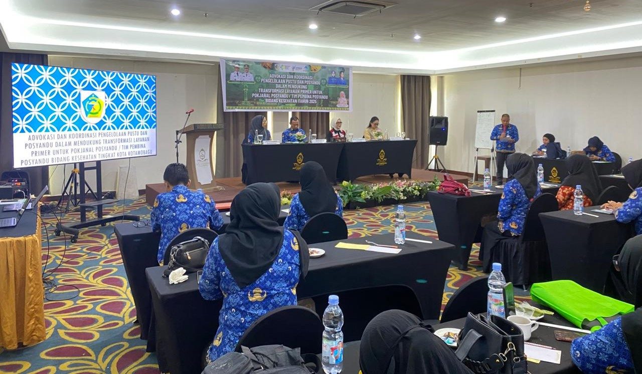 Advokasi dan Koordinasi Pengelolaan Pustu dan Posyandu dalam Mendukung Transformasi Layanan Primer Tingkat Kota Kotamobagu