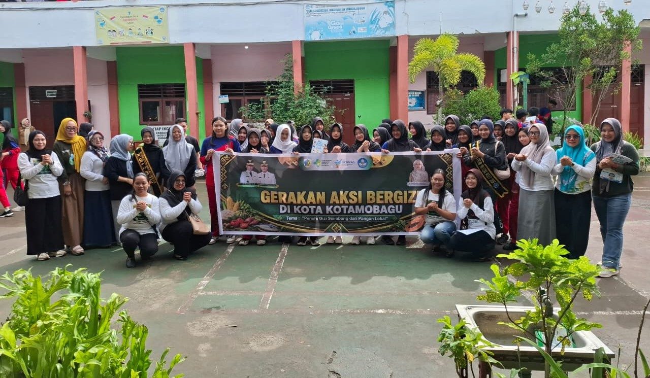 Gerakan Aksi bergizi  Tahun 2026 di SMPN 4 Kotamobagu