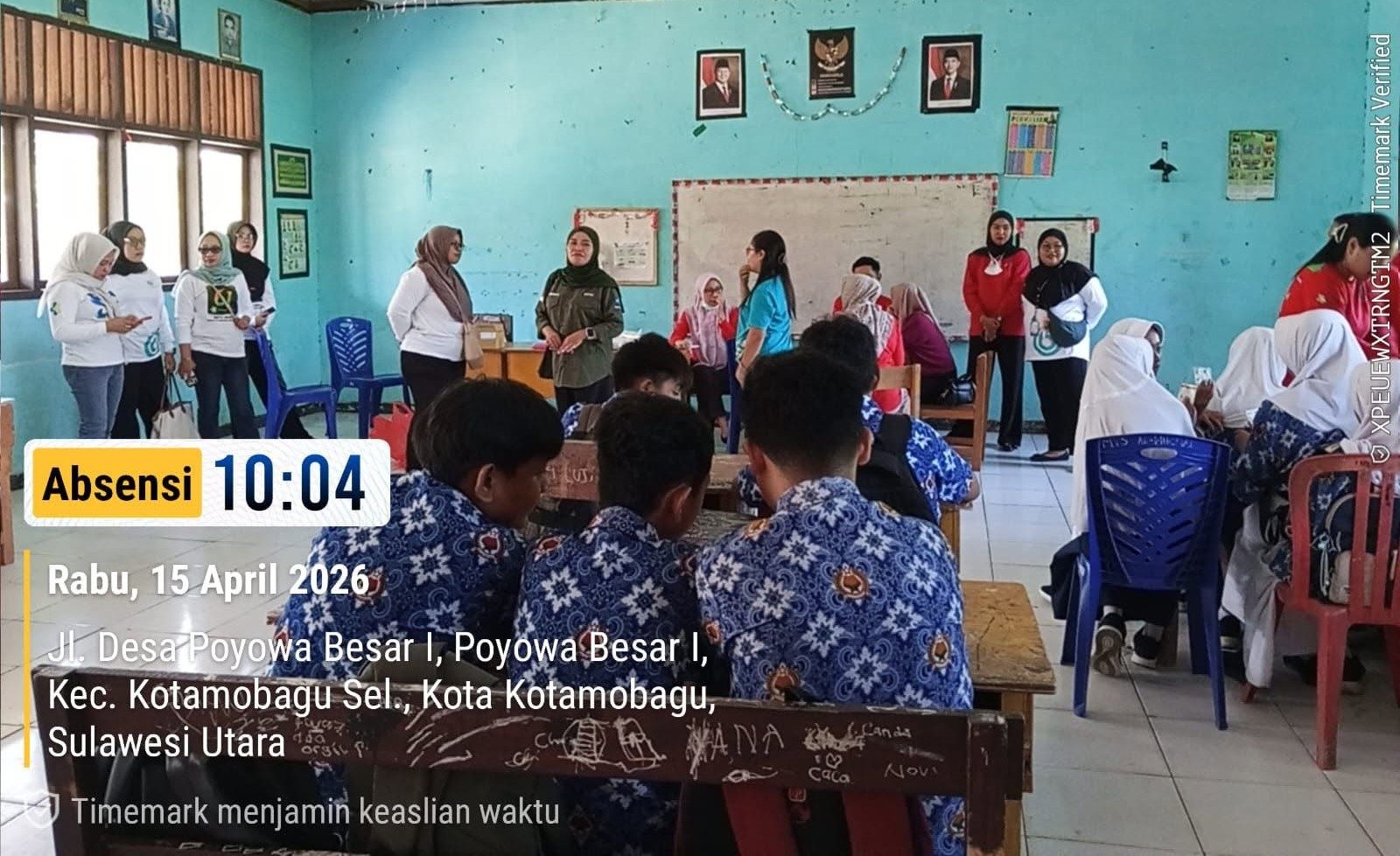 Pendampingan CKG (Cek Kesehatan Gratis) Anak Sekolah