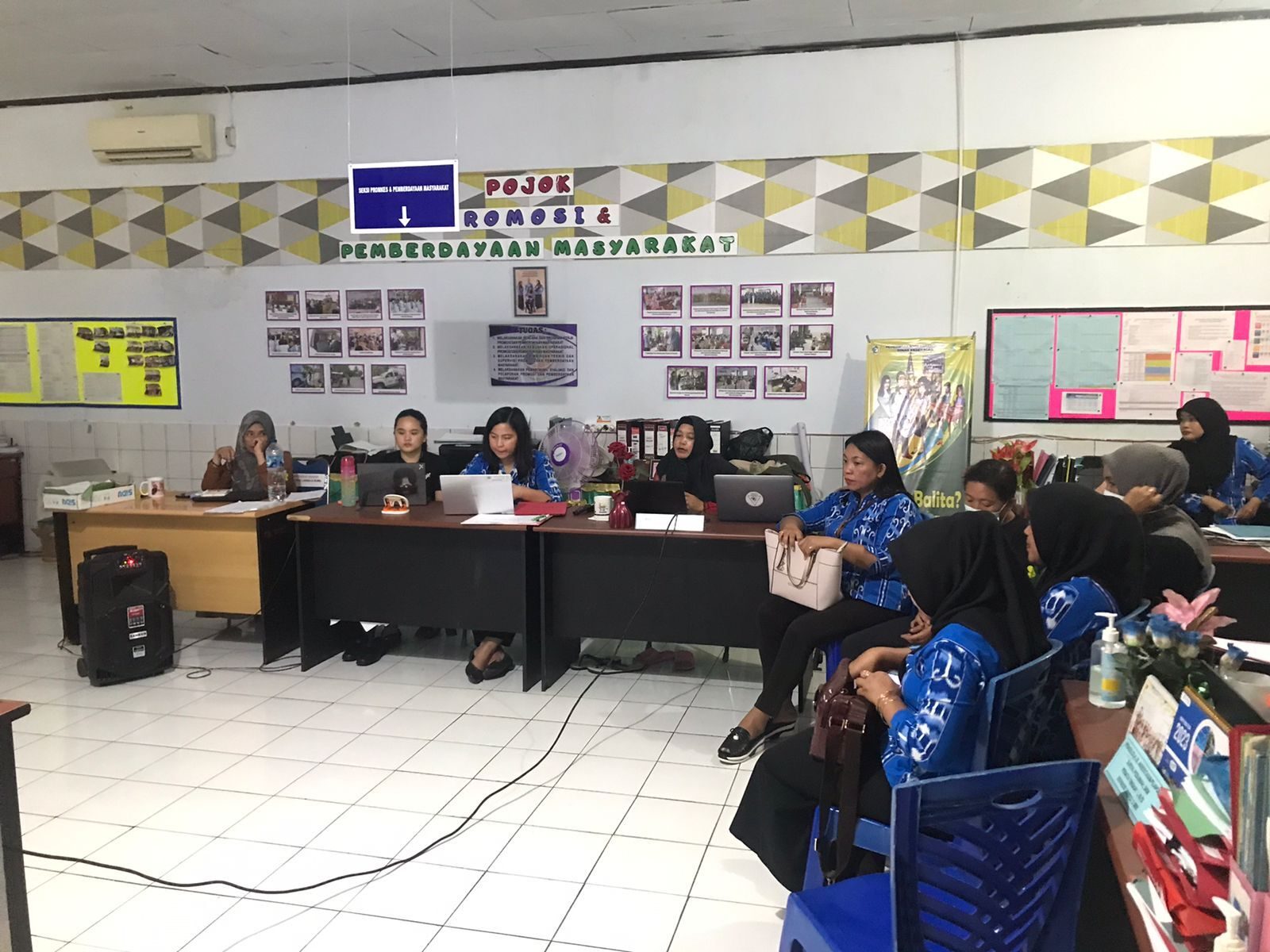 Monitoring dan Evaluasi serta Finalisasi Data Komdat Kesmas Promkes