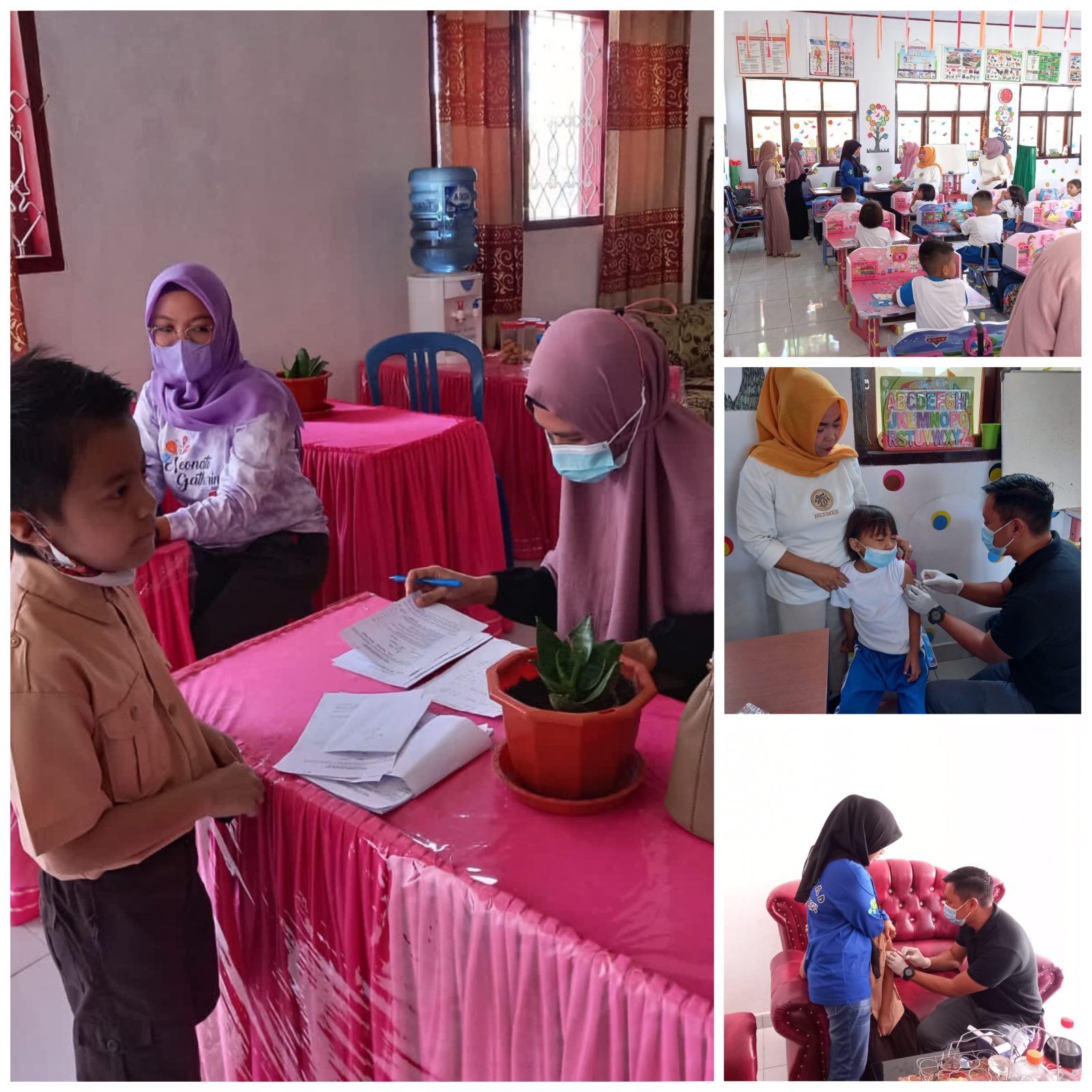 Kegiatan Sweeping BIAN di TK Kuntum Mekar Pontodon dan SDN 1 Pontodon Kota Kotamobagu