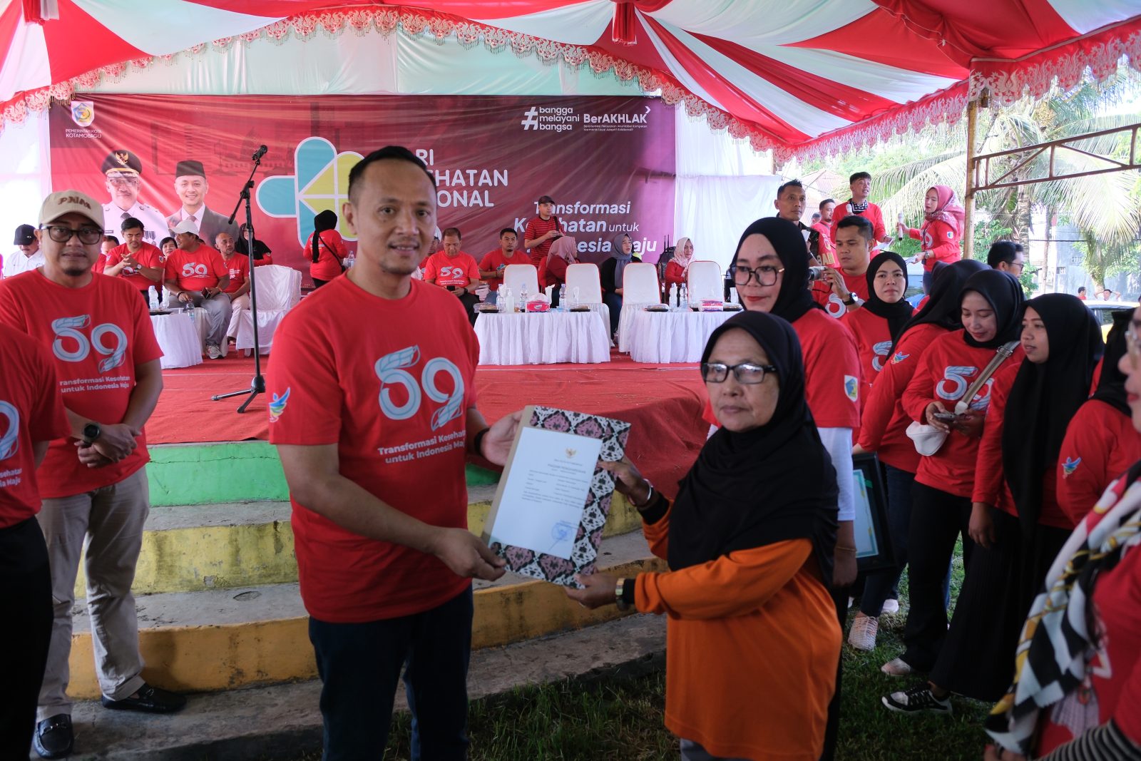 Peringatan Hari Kesehatan Nasional ke 59 Kota Kotamobagu Tahun 2023