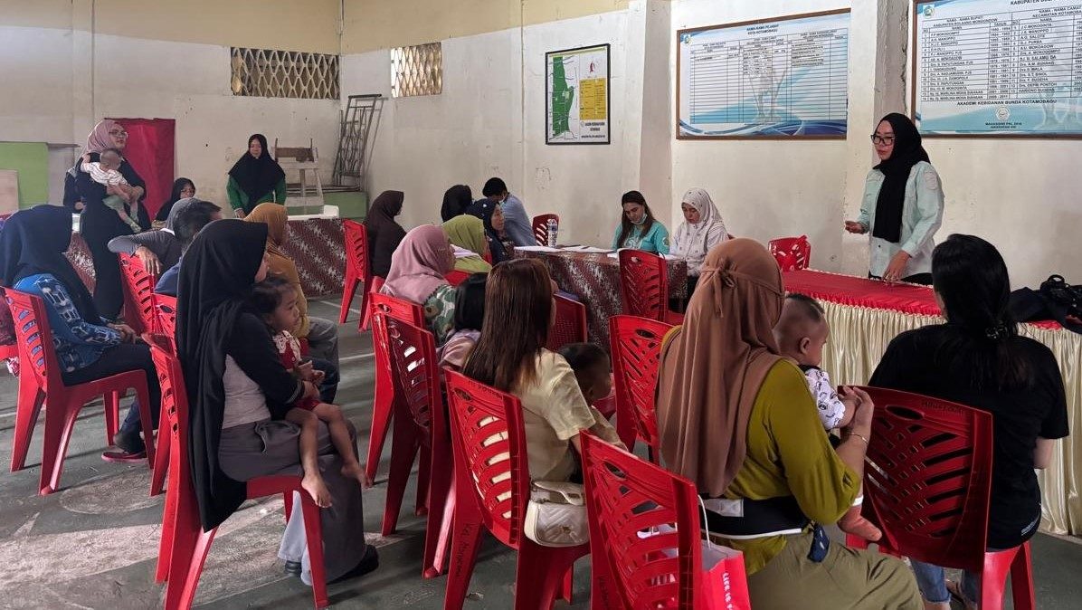 Sosialisasi CKG (Cek Kesehatan Gratis) Di Kelurahan Mongkonai