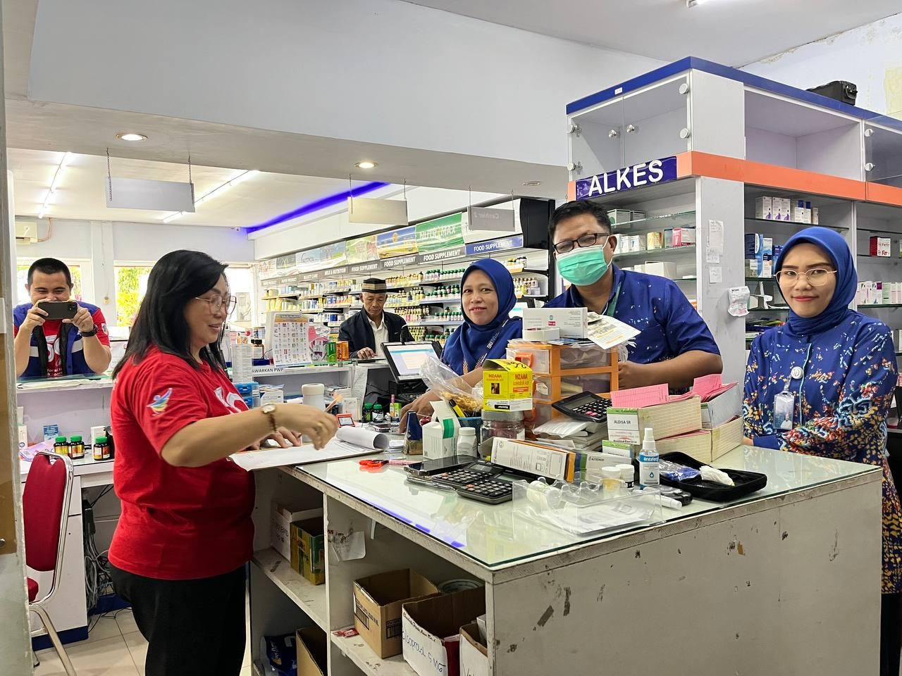 Penagwasan Sarana Aptek Kimia Farma 262 Kelurahan Kotamobagu