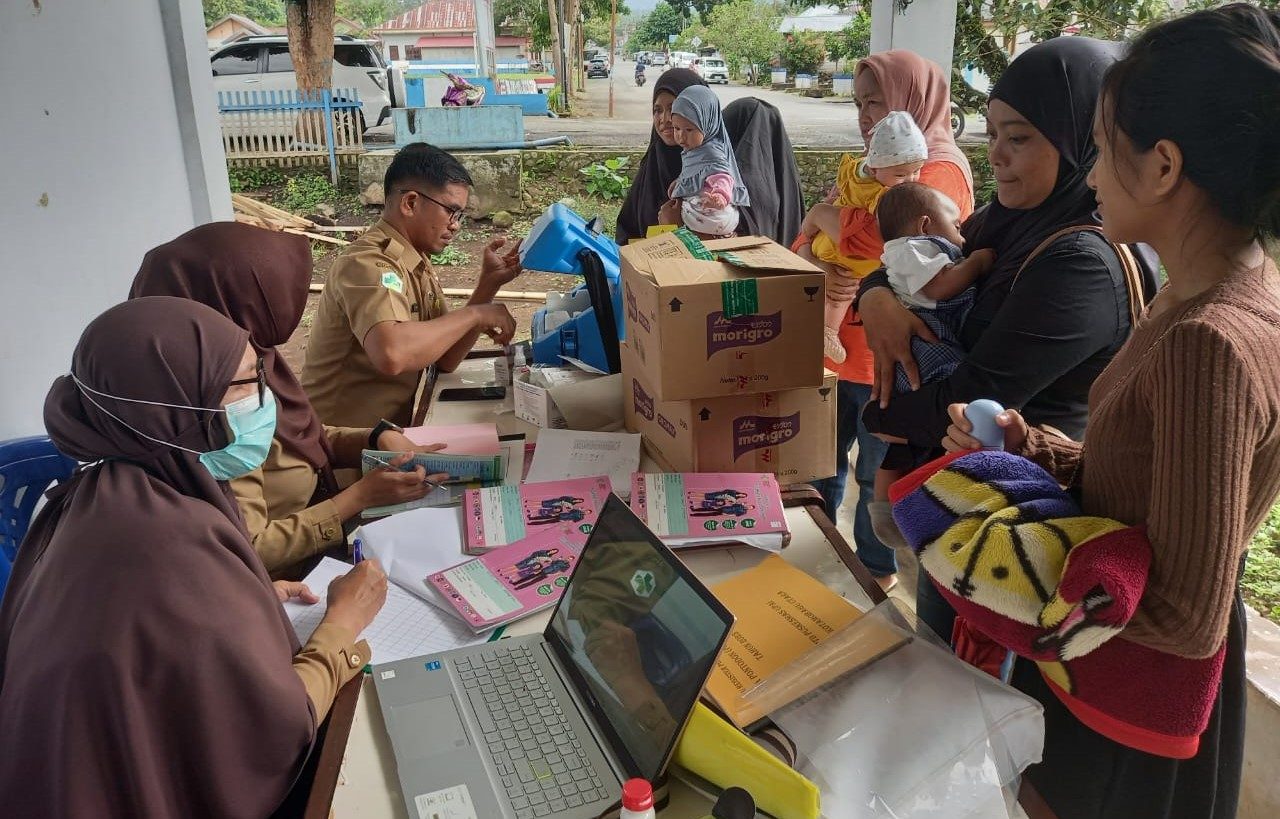 Pelayanan Kesehatan di Posyandu Melati Desa Pontodon