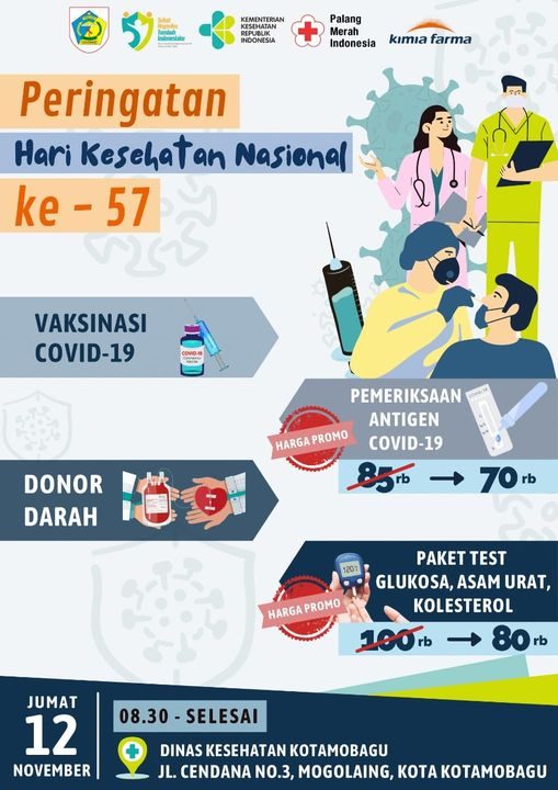 Peringatan HAri Kesehatan Nasional ke 57