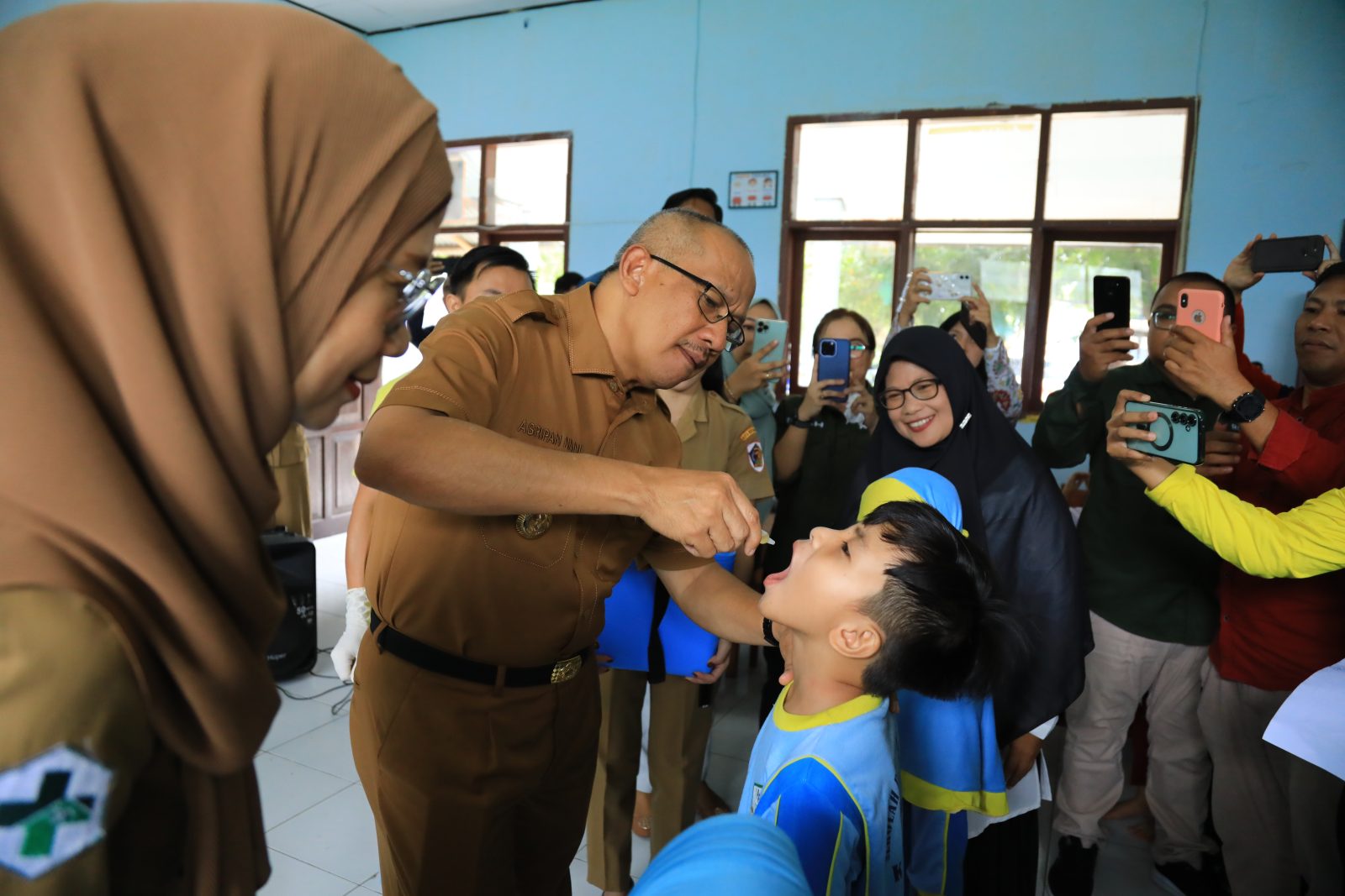 Pencanangan PIN Polio di Kota Kotamobagu