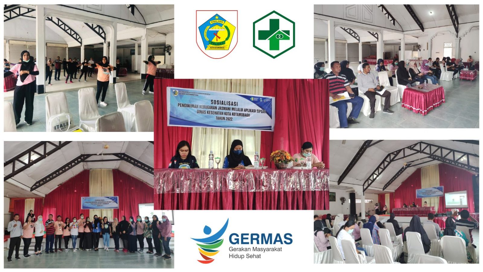 PERTEMUAN SISTEM INFORMASI KEBUGARAN TINGKAT KOTA KOTAMOBAGU TAHUN 2022