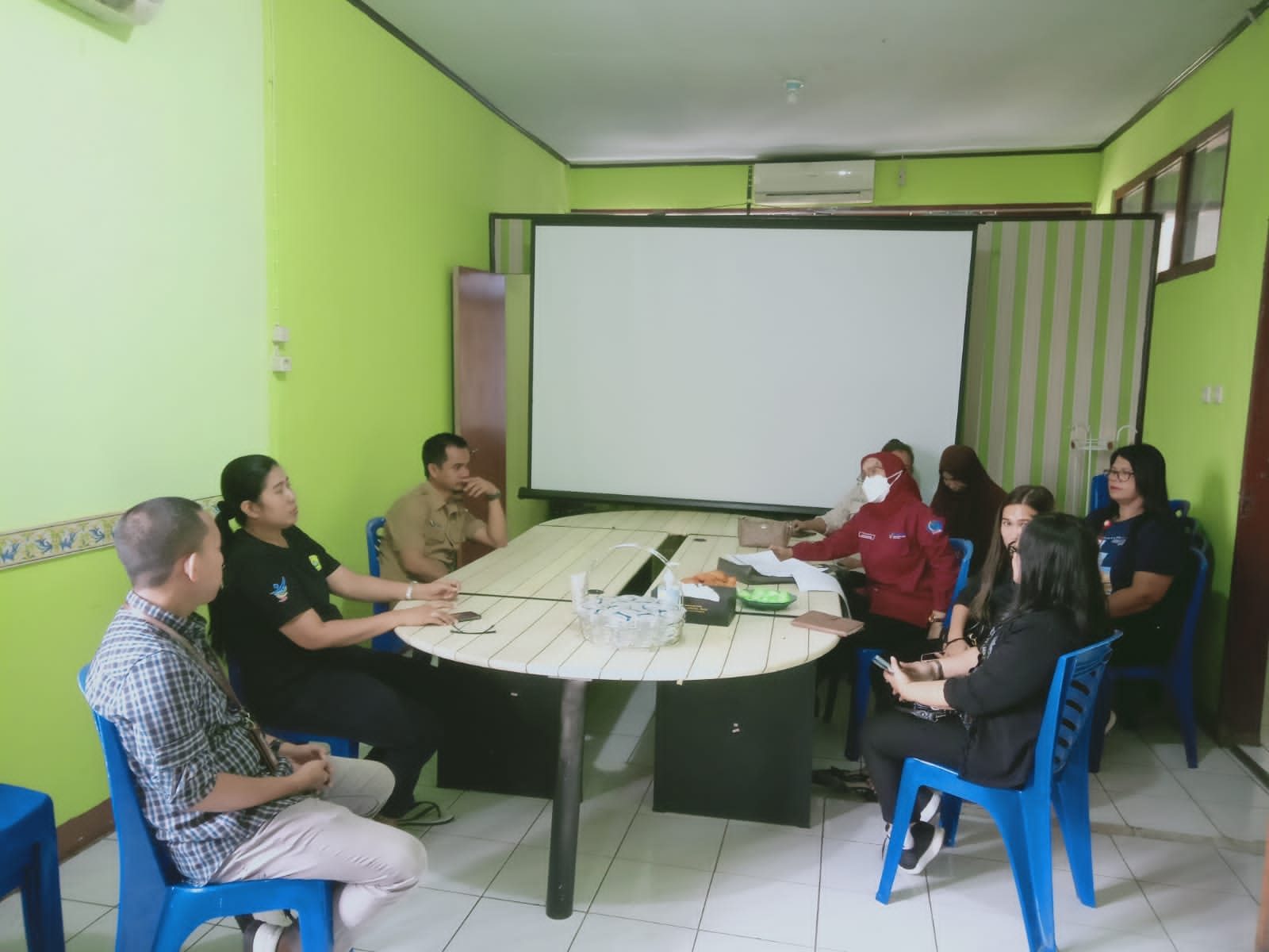 Kunjungan Tim Verifikasi Kota Sehat