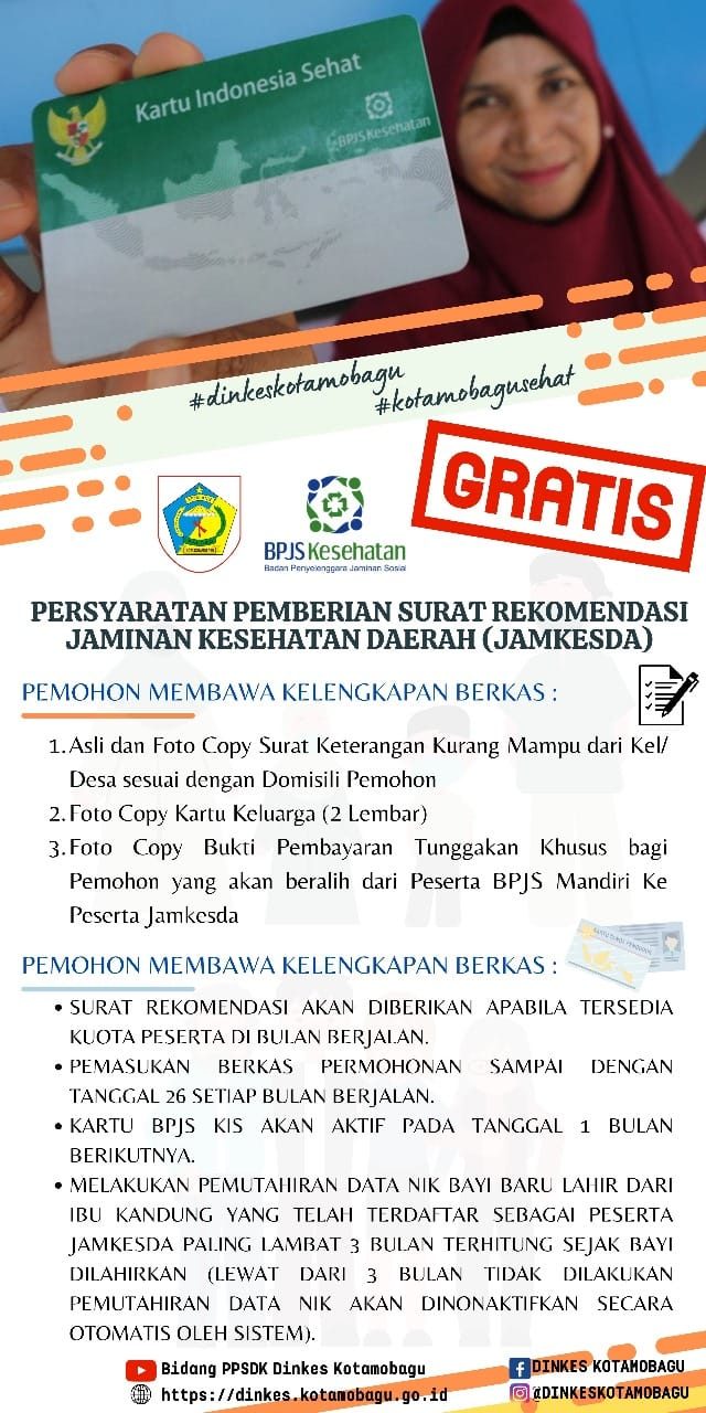 Persyaratan Pemberian Surat Rekomendasi Jamkesda