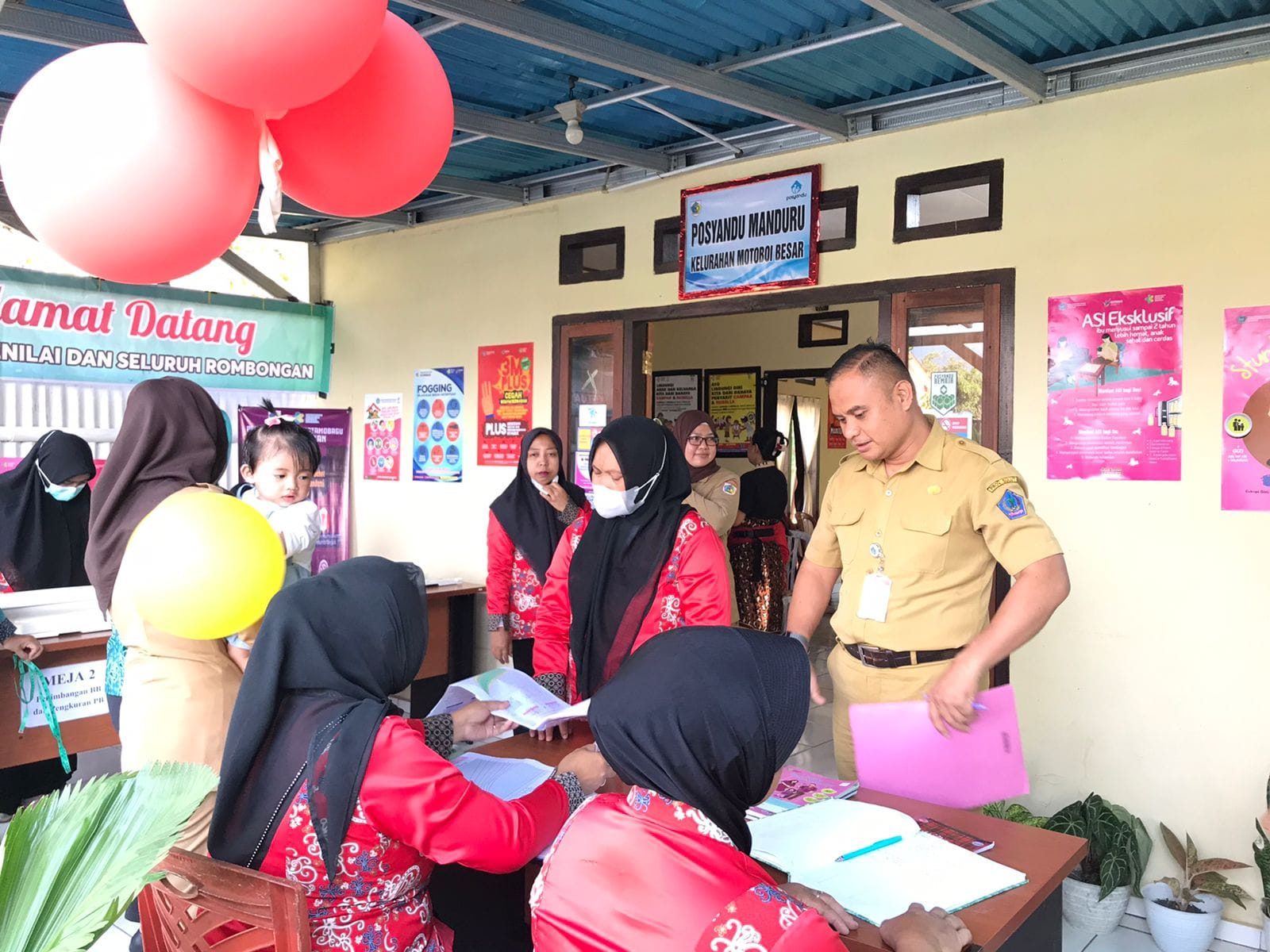 Penilaian Lomba Posyandu Aktif Tingkat Provinsi Sulawesi Utara