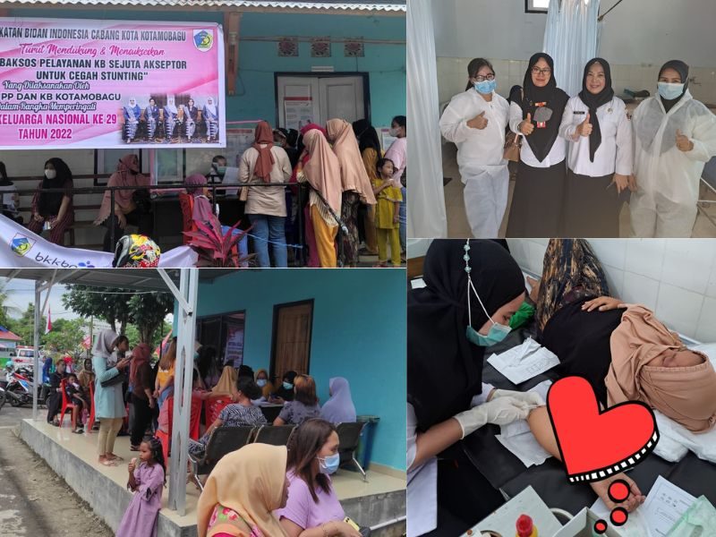 PELAYANAN KB SERENTAK SEJUTA AKSEPTOR DALAM RANGKA HARI KELUARGA NASIONAL KE-29 TAHUN 2022