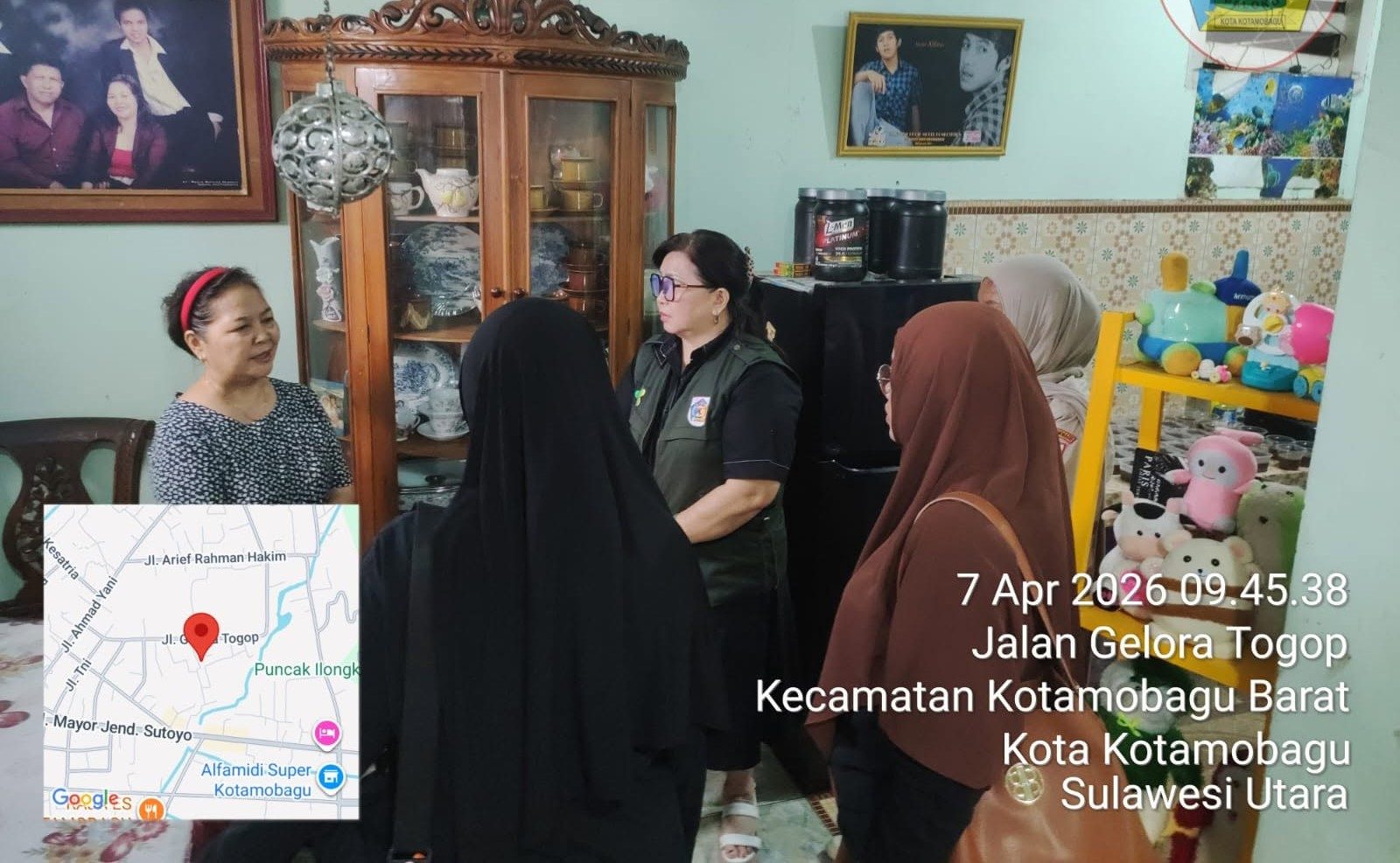 Visitasi IRTP Kentang Rezeki Kelurahan Kotamobagu
