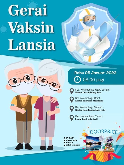 Gerai Vaksinasi Lansia 
