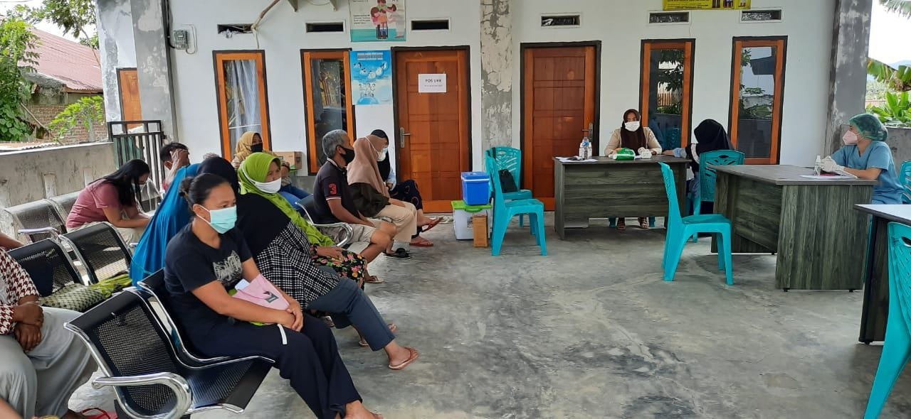 Vaksinasi C19 Ketok Pintu di Desa Bilalang 2