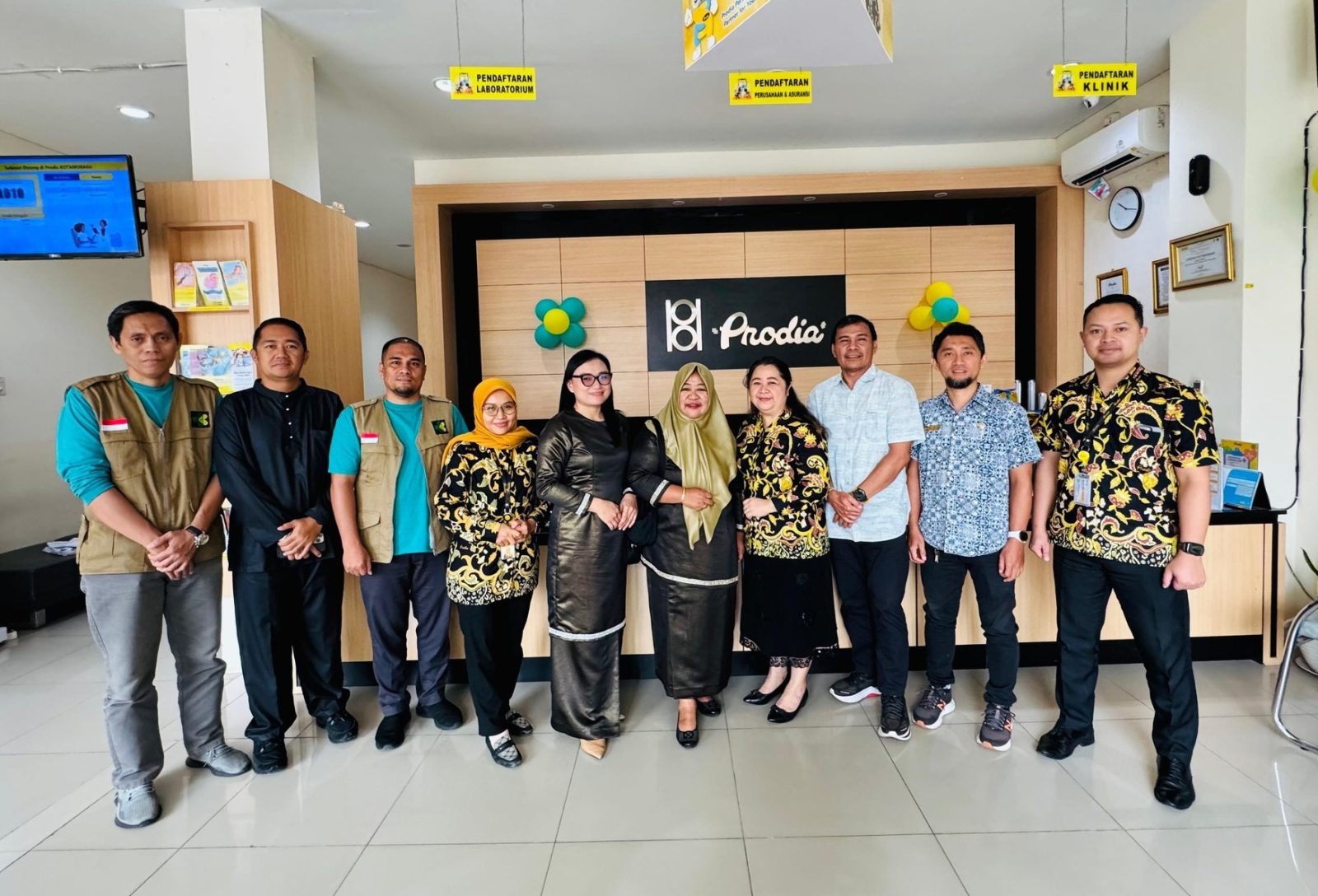 Visitasi Perpanjangan Izin Operasional Klinik Prodia Kotamobagu