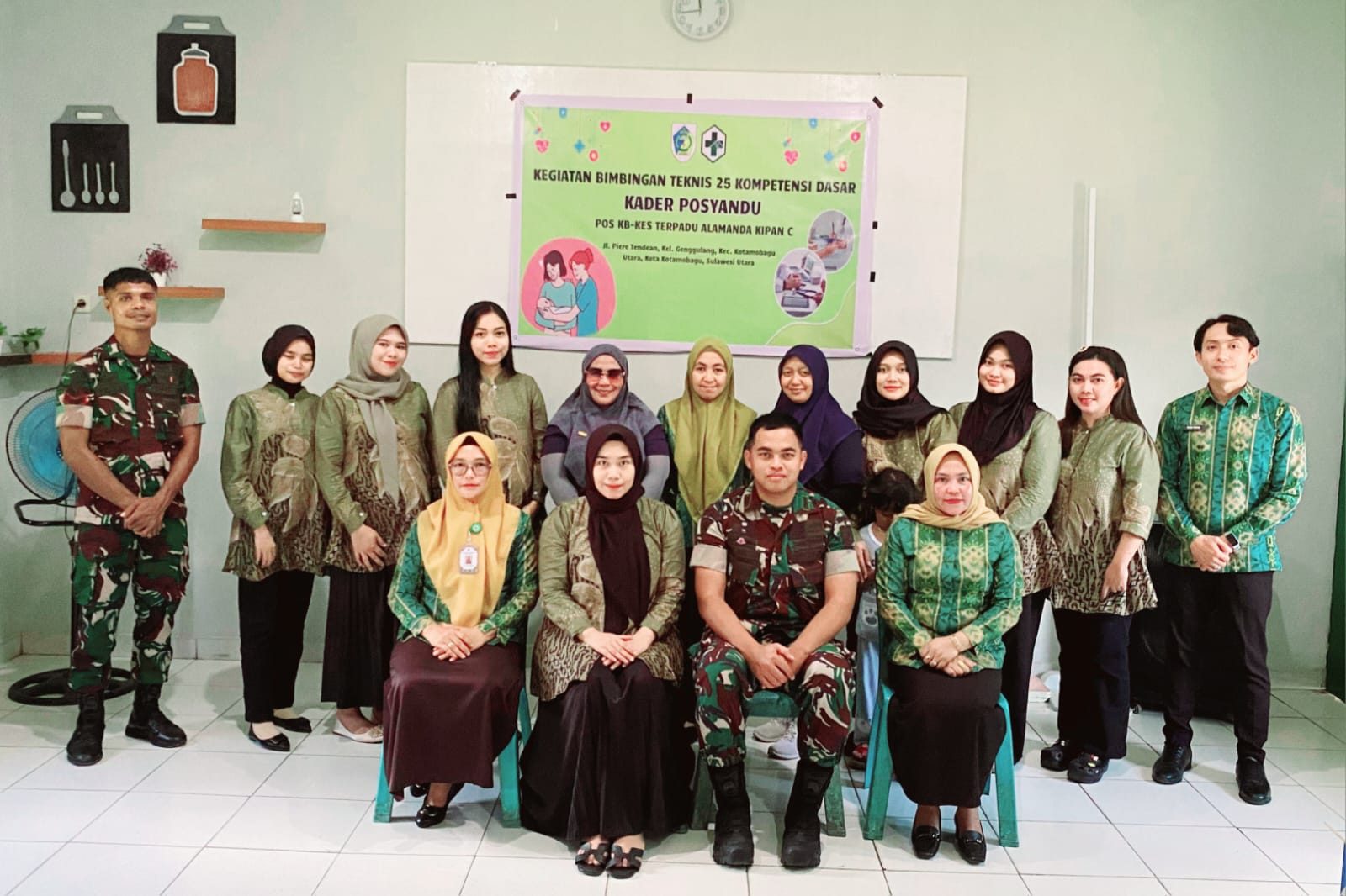 Bimtek dan Assesment Keterampilan Dasar Kader Posyandu Alamanda Kelurahan Genggulang