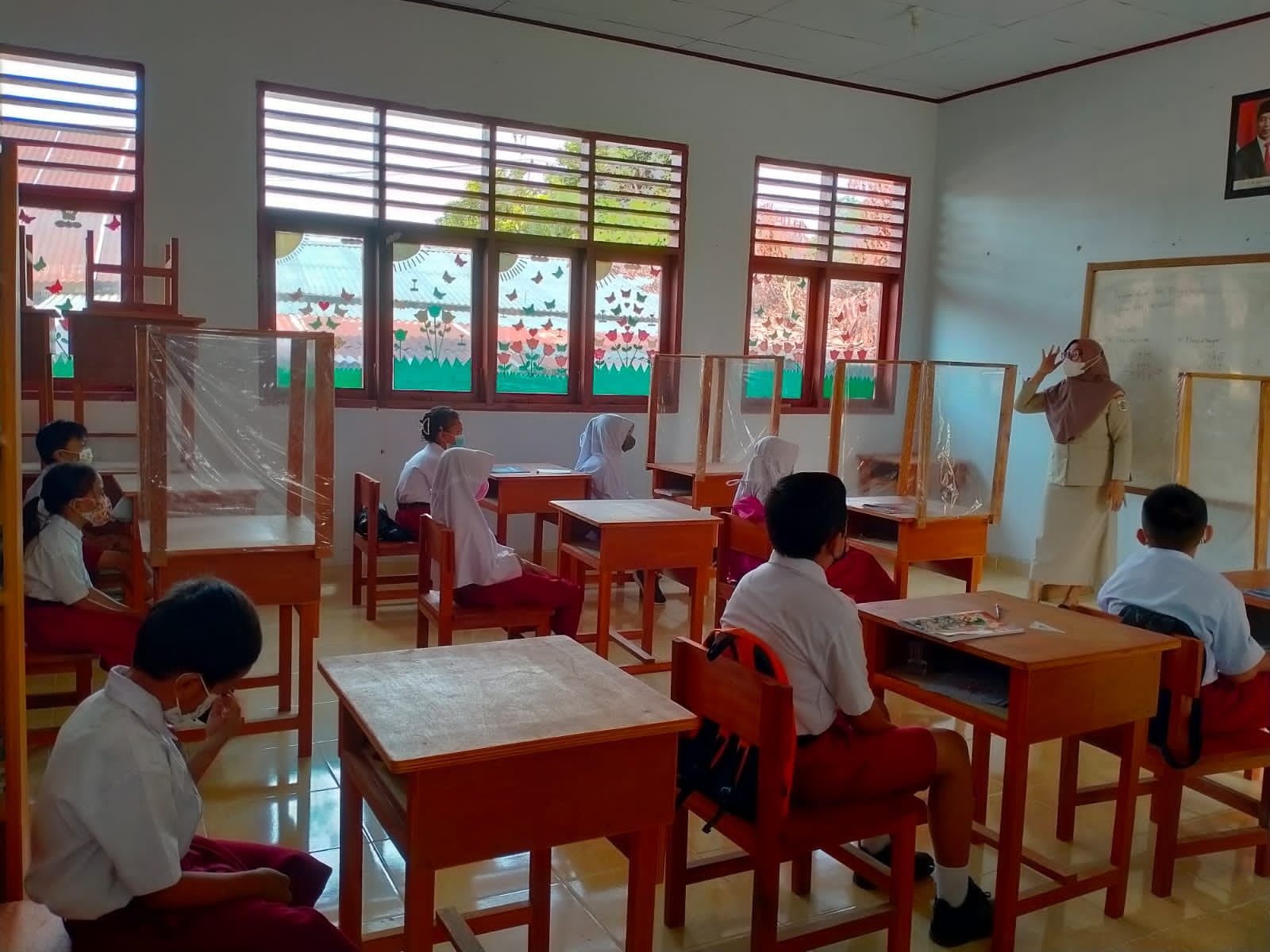 Pemicuan 5 Pilar STBM untuk anak Sekolah. Di SDN 1 Biga dan SDN 2 Biga
