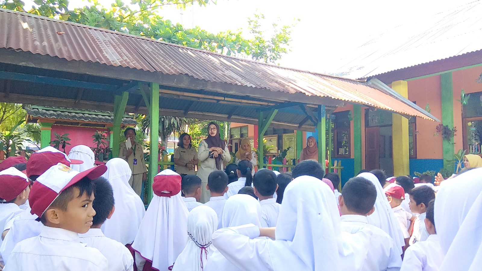 Penyuluhan Covid-19 Anak SD