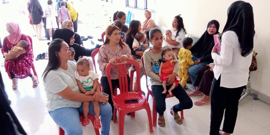 Kelas Ibu Balita Desa Moyag Tampoan