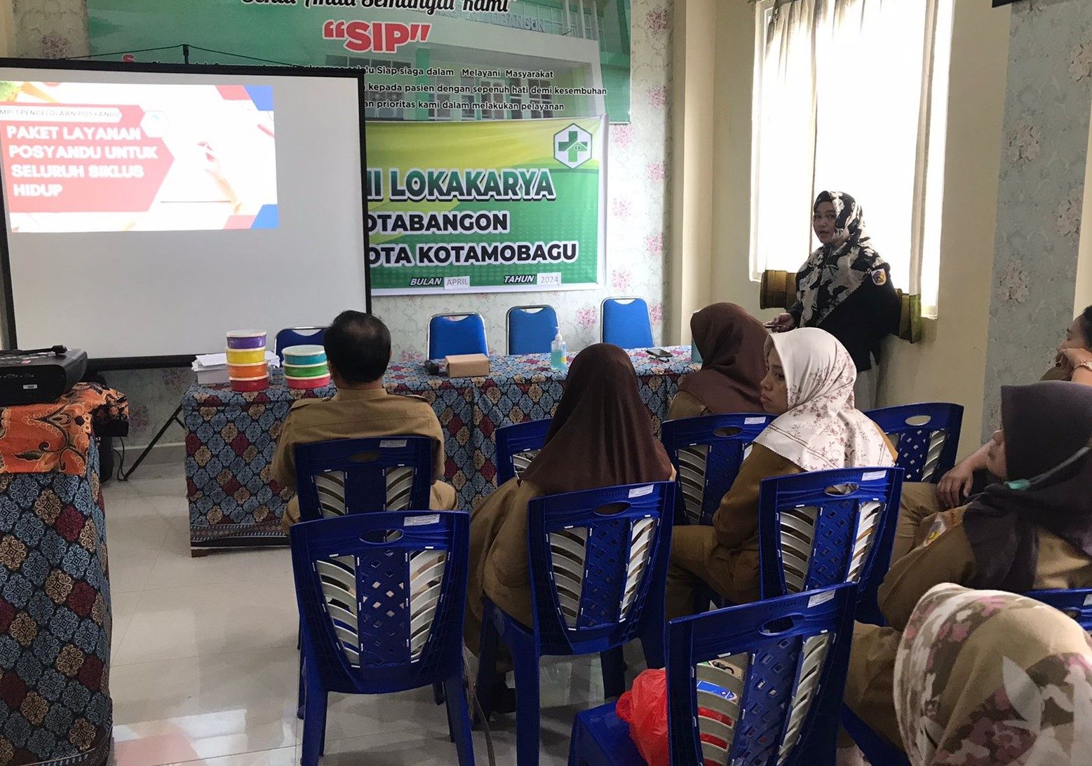 Bimbingan Tekhnis Pokjanal Posyandu Terkait Pengelolaan Posyandu Prima dan Posyandu dalam Transformasi Layanan Primer di Puskesmas Kotobangon