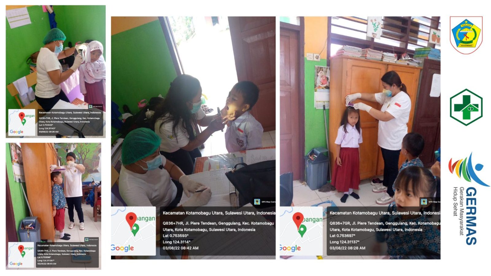 KEGIATAN PENJARINGAN KESEHATAN ANAK SEKOLAH SD NEGERI GENGGULANG