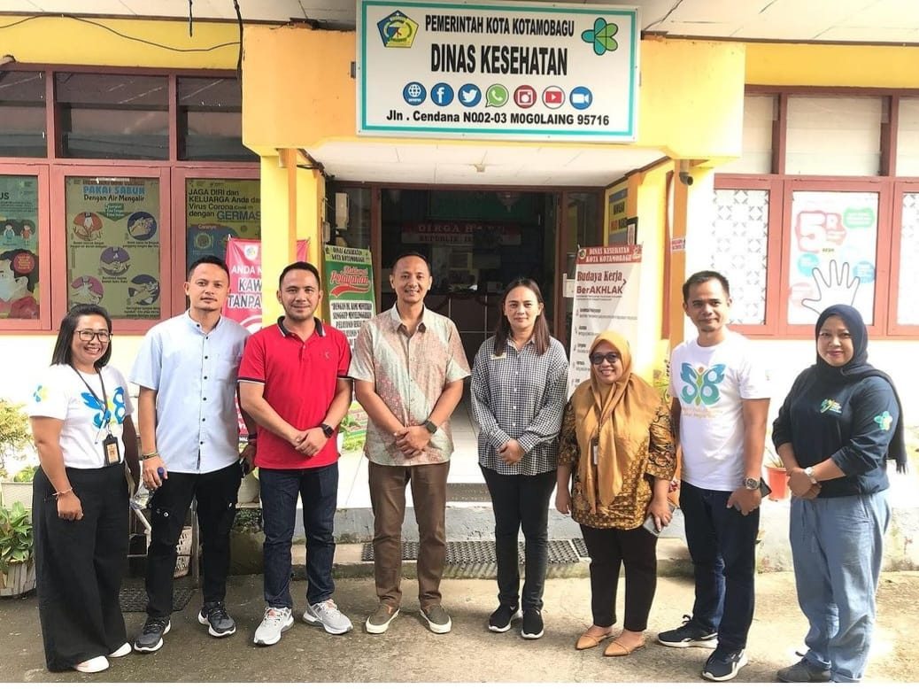 Kunjungan Perwakilan Ombudsman RI di Dinas Kesehatan Kota Kotamobagu.