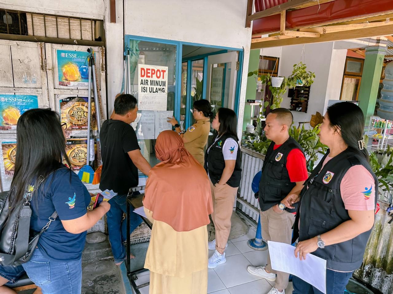 Pemeriksaan Depot Air Minum