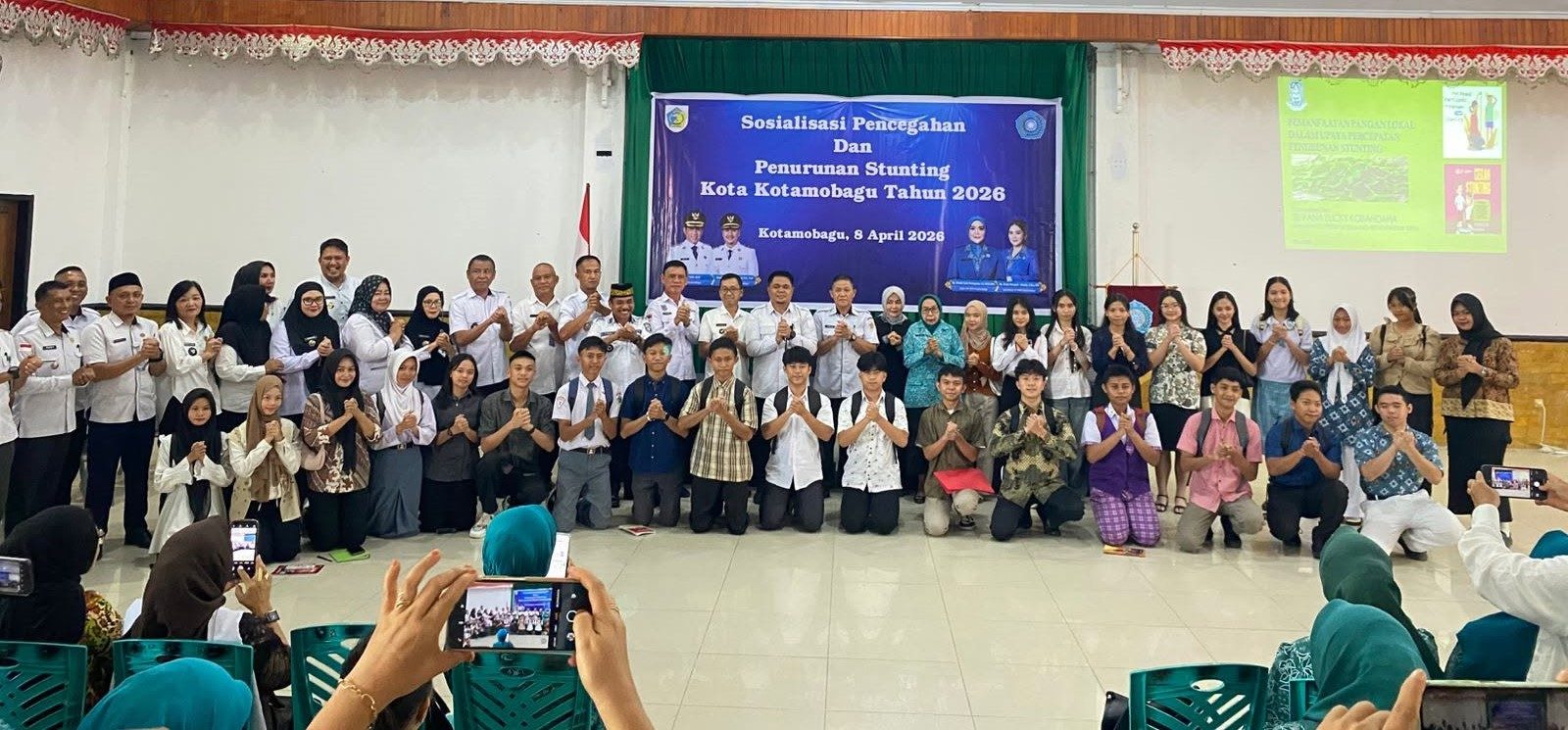 Sosialisasi Stunting dan Seleksi Duta Cegah Stunting Remaja Kota Kotamobagu
