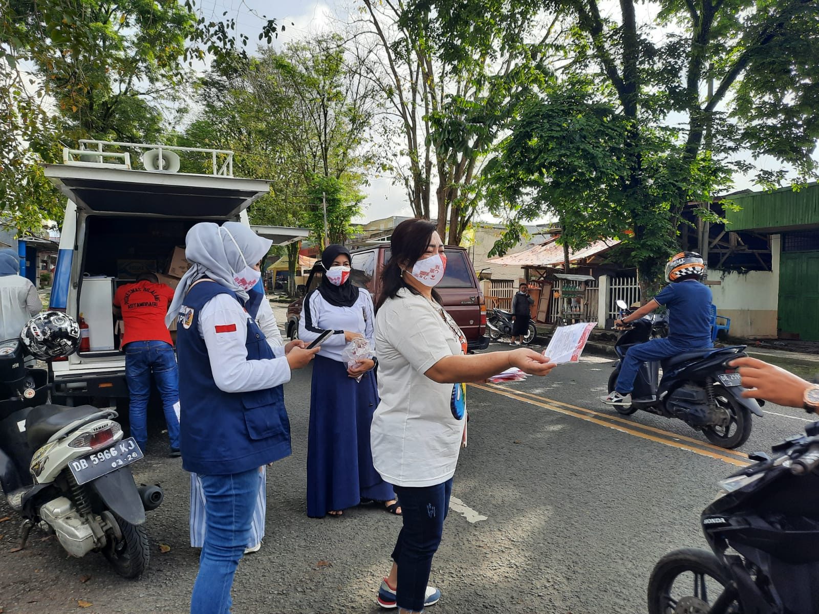 Roadshow Masker Kampanye Kesehatan Covid-19