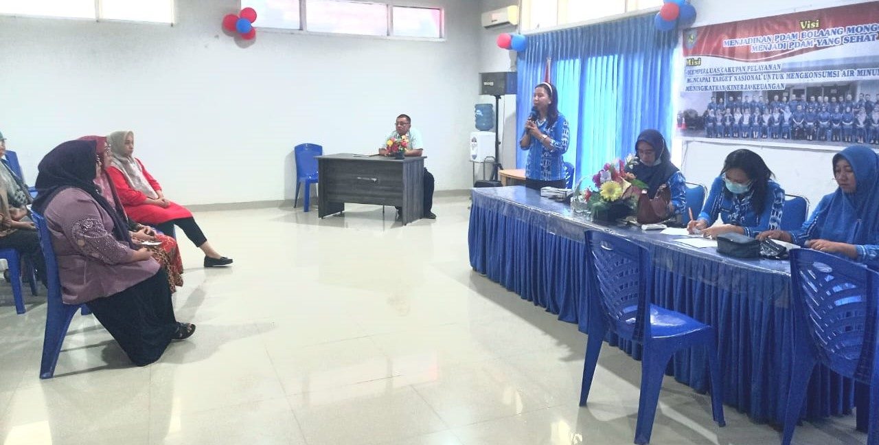 Skirining PTM (Penyakit Tidak Menular) di PDAM Bolaang Mongondow
